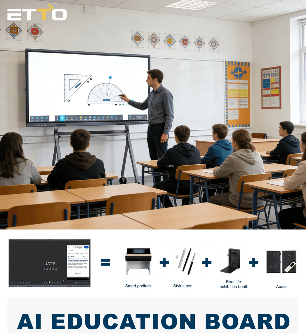 Derniers cas d'entreprise concernant Solution de salle de classe prête pour l'avenir | Tableau ETTO Education
