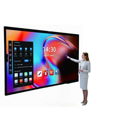Купить 40-точечная интерактивная сенсорная доска IR 98 дюймов для школ, тип B Производство в сети