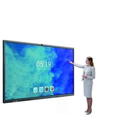 購入 110インチ Aタイプ AI デュアルシステム 指タッチ スマートインタラクティブホワイトボード オンライン製造
