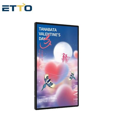 Beli Papan Iklan LCD Ultra Tipis Tampilan 55 Inci Pemasangan di Dinding Digital Signage dan Mesin Periklanan Tampilan pembuatan online