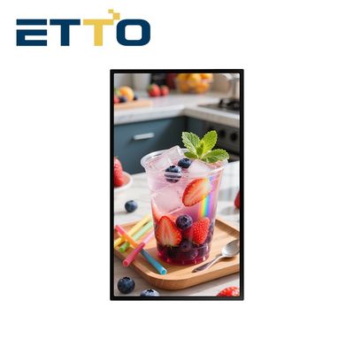 kaufen Ultra-schlanker LCD-Werbetafel-Display 75 Zoll Wandmontage Digital Signage und Display-Werbemaschine Online-Herstellung