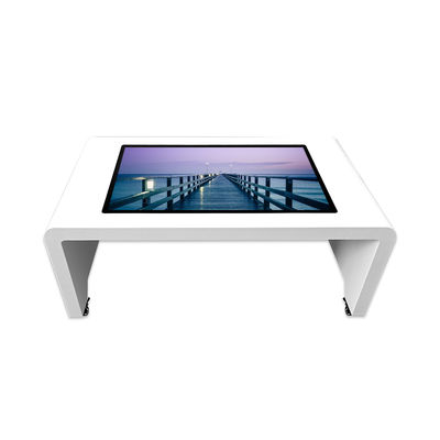 Buy Poling Kiosk Display Android School 43 Inch Smart Coffee Dinning for Hotel Restaurant Taking Order Table Top With Touch Screen online manufacture