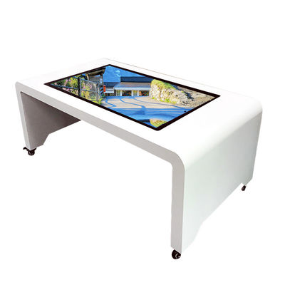 Buy Multi Coffee Price Game Top PC Interactive Monitor LCD Conference Drafting Digital Led Education Touch Screen Table online manufacture
