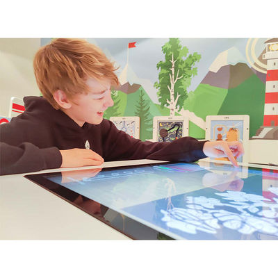 Buy Poling Android Interactive Touchscreen Table 43 55 Inch for Kids online manufacture