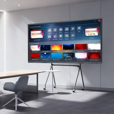 kopen 98 inch Standaard Interactief Bord Infrarood Aanraakscherm Interactief Whiteboard 4K Zero Bonding Smart online vervaardiging