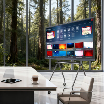 comprar Painel Plano Interativo Básico de 98 polegadas, Tela 4K, Touch, Anti-reflexo, 4G+32G Fabricação em linha