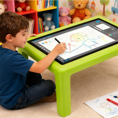 satın al 43 Inch Interactive Kids Game Table with Touch Screen/Kids Education LCD Android Table (Küçük Çocuklar Eğitim LCD Android Masası) Çevrimiçi üretim