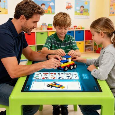 kopen 43 inch Smart Touch Table met 4G RAM voor binnentoepassingen online vervaardiging