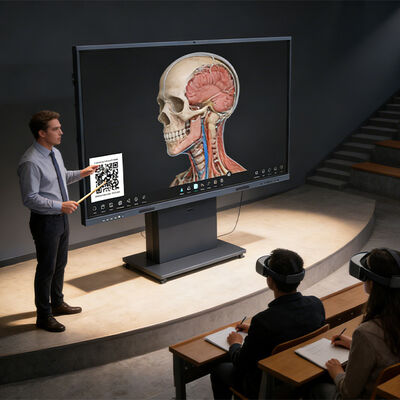 kaufen 4K HD Multi Touch Gehärtetes Glas Anti-Vandalismus KI Bildungsrat für Schule und Klassenzimmer Online-Herstellung