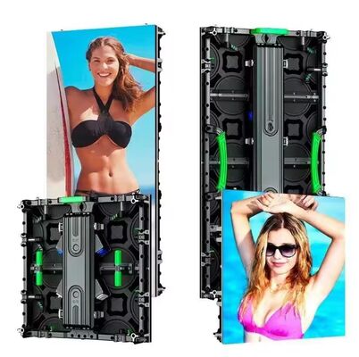 comprar IP65 Pantalla LED de alquiler exterior de alta eficiencia para disipación de calor con sistema de control síncrono Fabricación en línea