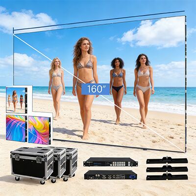 buy Fast Install and Fixed Use Waterproof Outdoor Rental LED Screen with Die-Cast Aluminum Case online manufacture