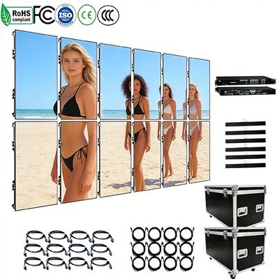 buy Dustproof and IP65 Outdoor Rental LED Screen with Synchronous Control System and Deep energy conservation online manufacture