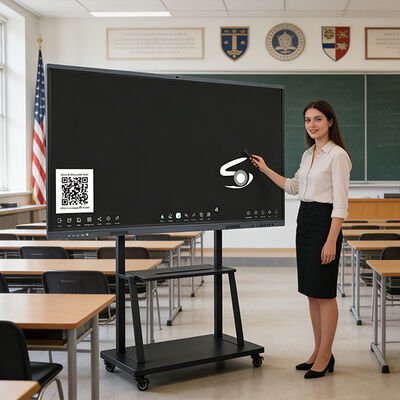 Buy 65 Inch AI Education Board for Diverse Screen Projection and ardware-level Blue Light Eye Protection online manufacture
