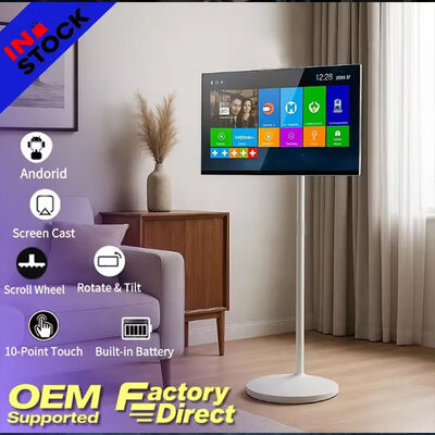 kupować Przenośny Smart TV 32 cale Full HD z Androidem 13.0 i interaktywnym ekranem dotykowym produkcja online