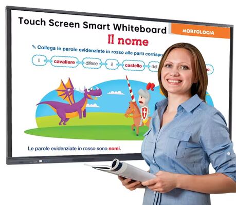 comprar Smart 65-110 polegadas AI Conselho de Educação Dispositivo de Ensino Escolar Tudo em Um quadro branco interativo Fabricação em linha