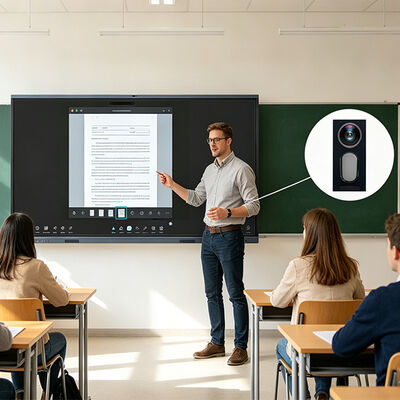 Buy Experience the ETTO AI Education Board Where Voice Activated Camera Meets 4K Interactive Touch and TÜV Low Blue Light Protection for Modern Teaching Environments online manufacture
