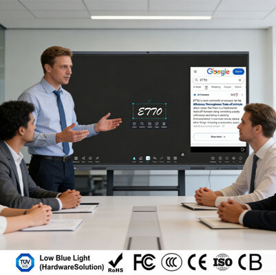 Buy 110 Inch AI Education Board with QR Code Scan Note Sharing and Multi-Device Support for Teaching online manufacture