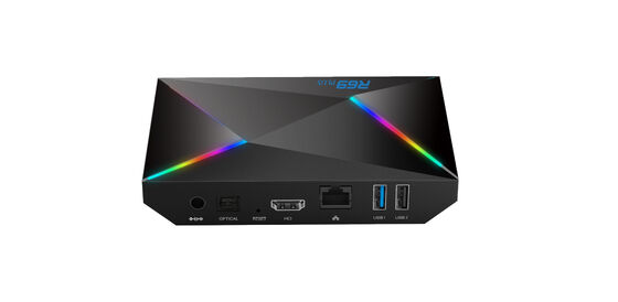 Buy R69 Plus Android TV Box 4GB RAM 64GB ROM Smart Box 4K UHD Video Player with Fast Quad-Core Processor, Dual-Band WiFi 2.4G/5G, USB 3.0, Support Popular Streaming Applications online manufacture