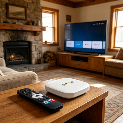 Купить Android TV Box Стриминговая ТВ-приставка с 4K UHD 64 ГБ ПЗУ и 5G Wi-Fi Без ежемесячной платы Производство в сети