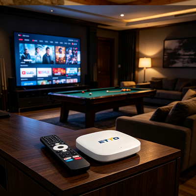 Купить Android TV Box с Android 14 и поддержкой 4K UHD - Smart-приставка без подписки Производство в сети