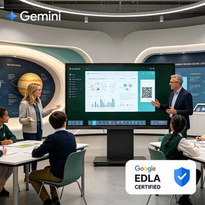 buy 75 Inch AI Education Board ETTO 4K Touch Display Android 15 Low Blue Light for School online manufacture