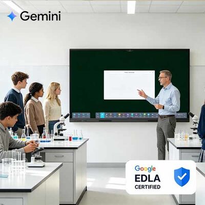 buy 98 inch AI Education Board ETTO Interactive Whiteboard 4K with Google Gemini AI online manufacture