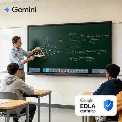 buy 65-110 Inch AI Education Board ETTO Next-Gen 4K UHD IR Touch Display Android 15 Google Services Eye Protection for Schools online manufacture