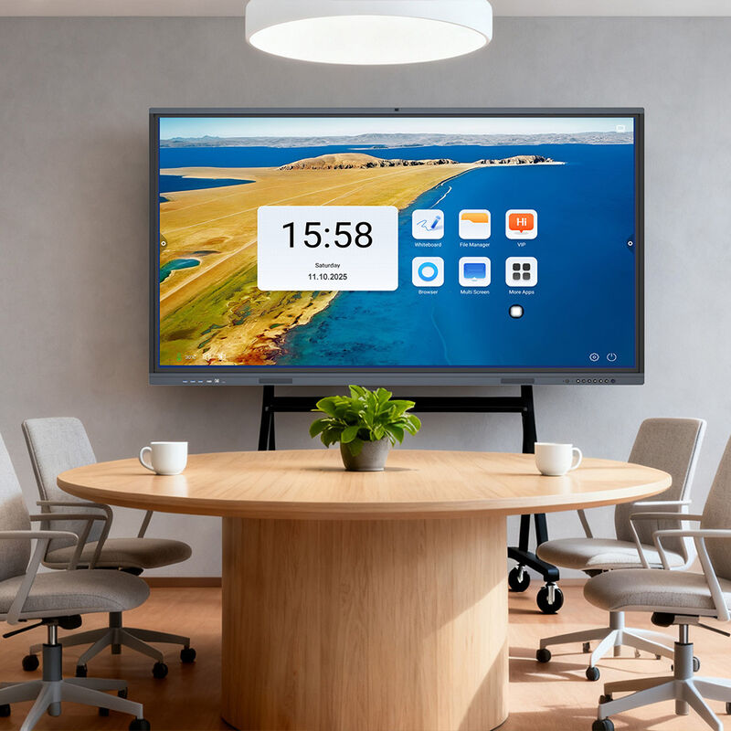75 Inch Interactive Whiteboard Smart Board with 20-Point Touch