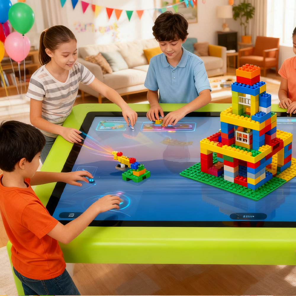 Android Interactive Touchscreen Table 43 55 Inch for Kids